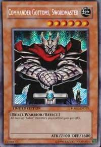 Commander Gottoms, Swordmaster