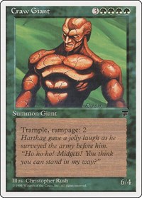 Craw Giant - Chronicles - Magic: The Gathering card