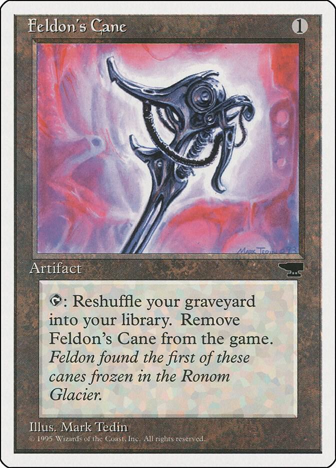 迅*寧様 MTG コレクション4 合計93枚(レア69枚　コモン20枚　白枠4枚 Feldon's Cane - Chronicles - Magic: The Gathering - TCGplayer.com