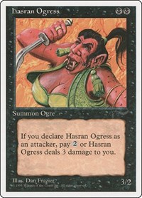 Hasran Ogress - Chronicles - Magic: The Gathering card
