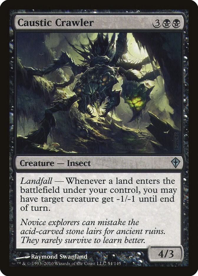 Caustic Crawler - Worldwake - Magic: The Gathering - TCGplayer.com Caustic Crawler - Worldwake - Magic: The Gathering - TCGplayer.com