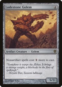 Lodestone Golem - Worldwake - Magic: The Gathering card