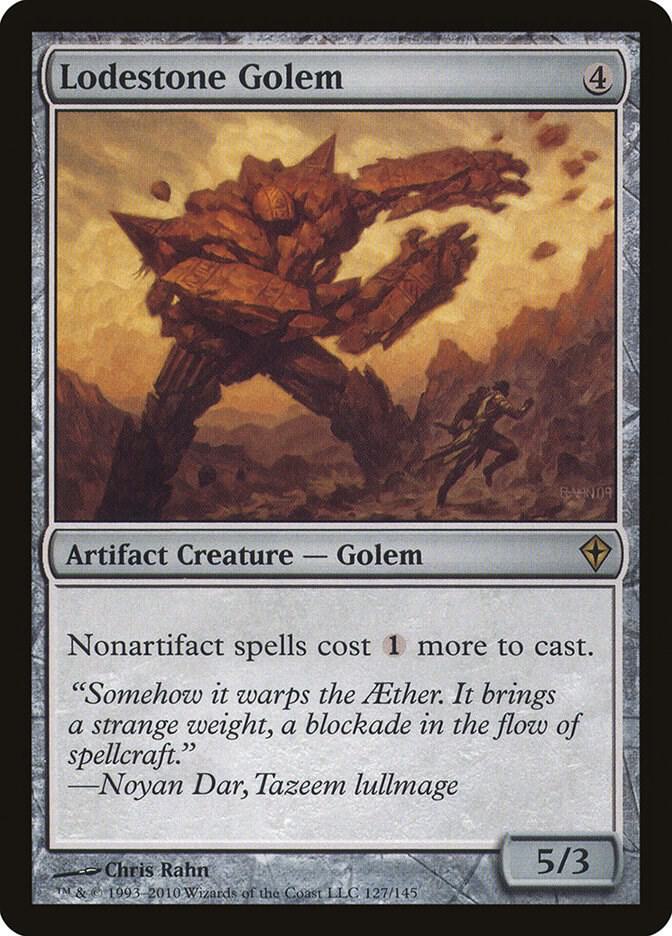 Lodestone Golem - Worldwake - Magic: The Gathering - TCGplayer.com