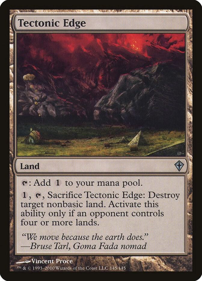 Tectonic Edge - Worldwake - Magic: The Gathering - TCGplayer.com