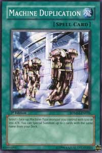 Machine Duplication (Structure Deck: Machina Mayhem)