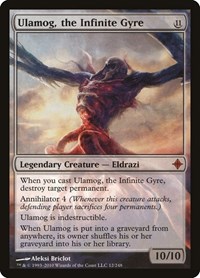 Ulamog, the Infinite Gyre - Rise of the Eldrazi - Magic: The Gathering