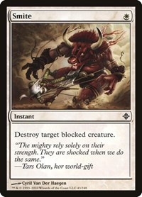 Smite - Rise of the Eldrazi - Magic: The Gathering card