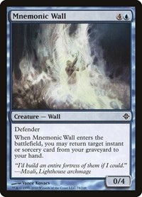 Mnemonic Wall (Rise of the Eldrazi)