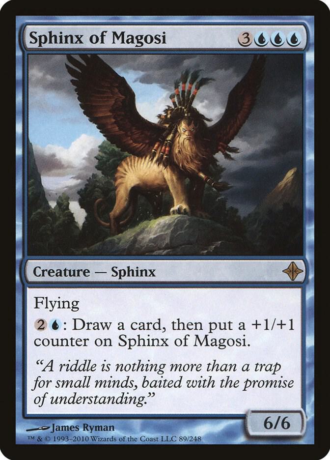 Sphinx of Magosi - Rise of the Eldrazi - Magic: The Gathering