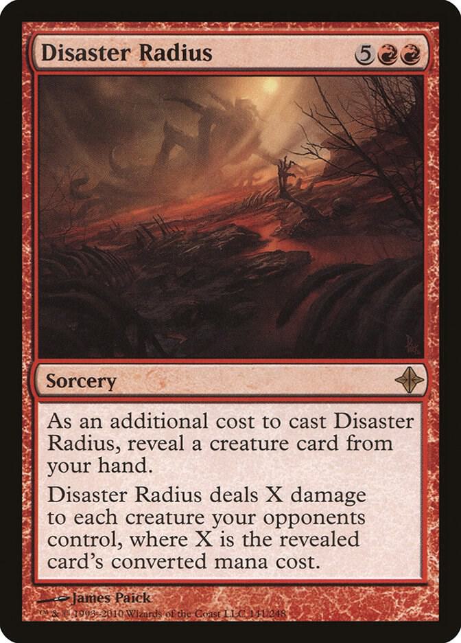 Disaster Radius - Rise of the Eldrazi - Magic: The Gathering
