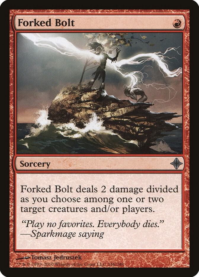 Forked Bolt - Rise of the Eldrazi - Magic: The Gathering