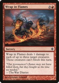 Wrap in Flames - Rise of the Eldrazi - Magic: The Gathering card