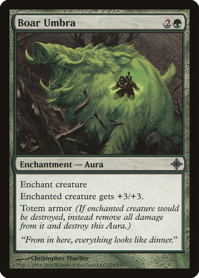 Boar Umbra - Rise of the Eldrazi - Magic: The Gathering - TCGplayer.com