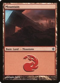 Mountain (244) (Rise of the Eldrazi)