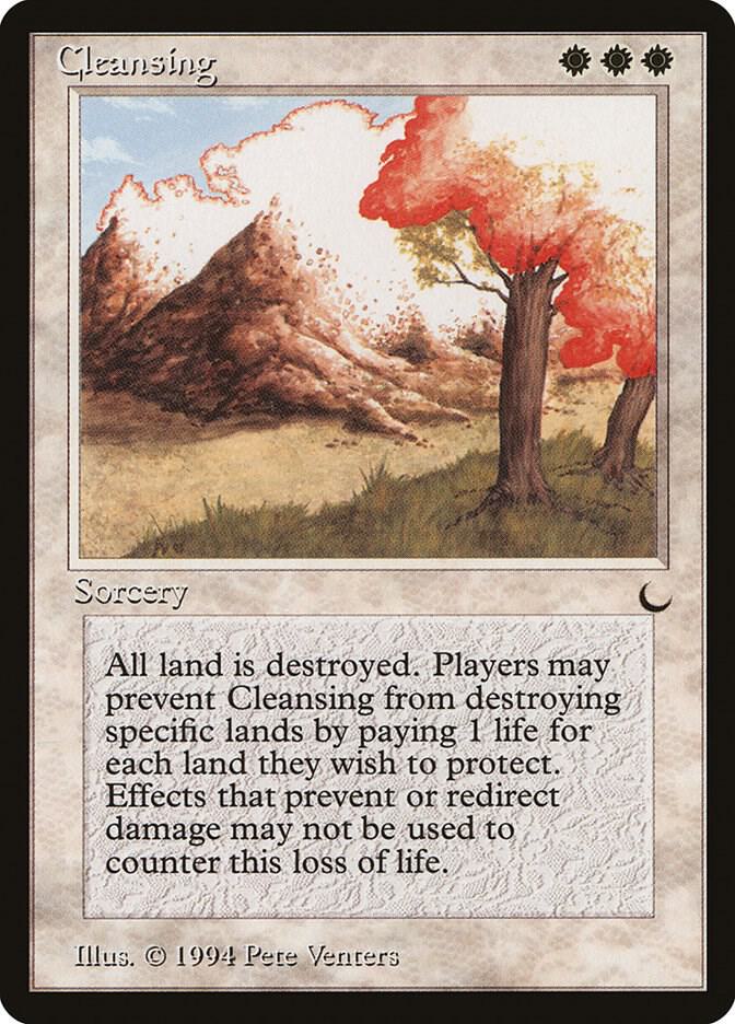 Cleansing - The Dark - Magic: The Gathering - TCGplayer.com