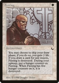 Fasting - The Dark - Magic: The Gathering card