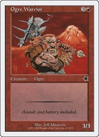 Ogre Warrior - Starter 1999 - Magic: The Gathering card