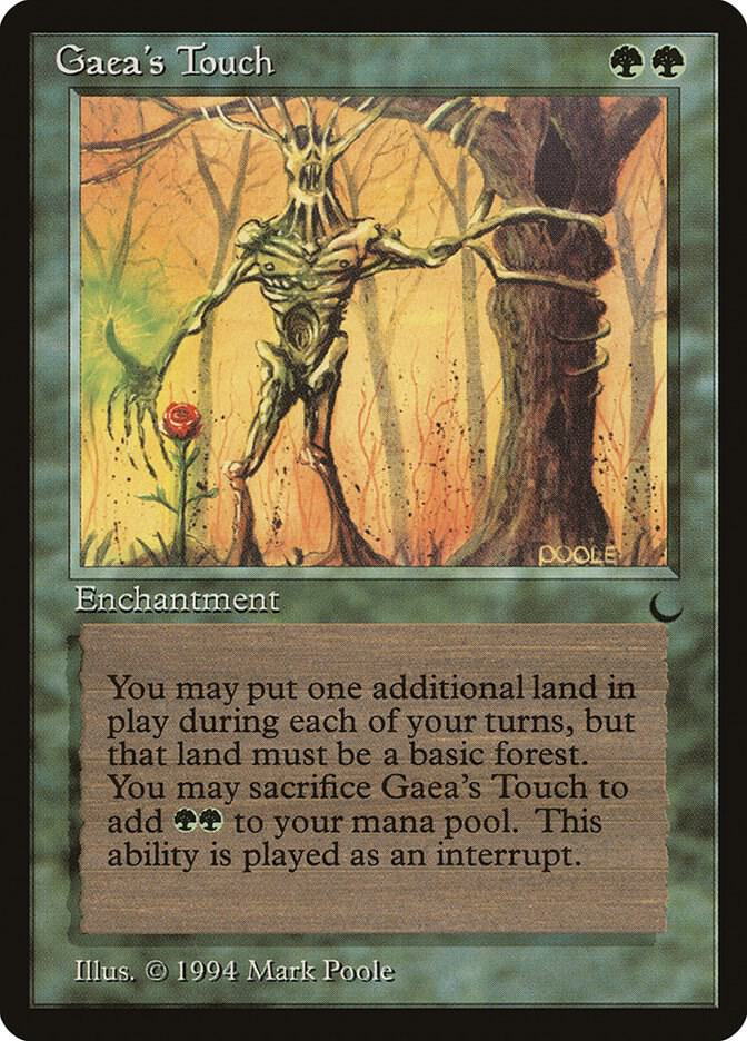 エラーカード Gaea's Touch Gaea's Touch - The Dark - Magic: The Gathering - TCGplayer.com