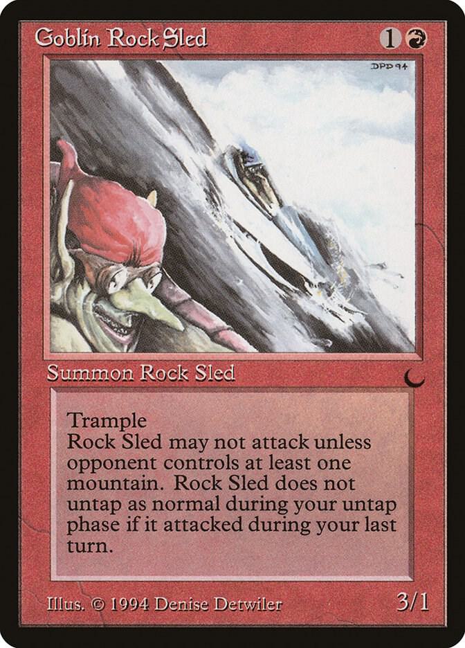 Goblin Rock Sled - The Dark - Magic: The Gathering - TCGplayer.com