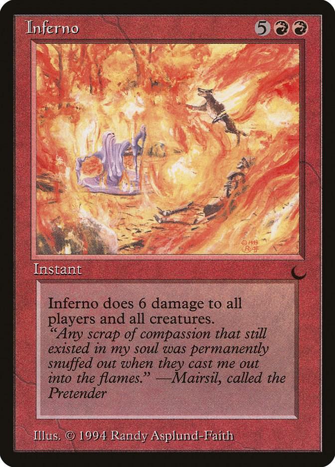 Inferno - The Dark - Magic: The Gathering - TCGplayer.com