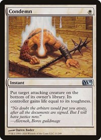 Condemn (Magic 2011 (M11))