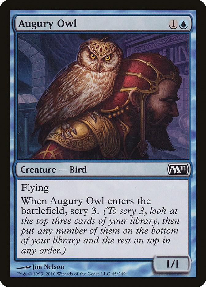 owl mtg cards Ledger Shredder (Borderless) [Bloomburrow Special Guests] main image 1