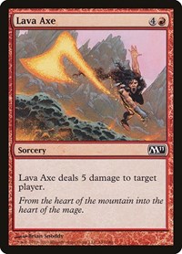 Lava Axe (Magic 2011 (M11))