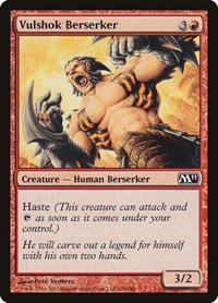 Vulshok Berserker (Magic 2011 (M11))