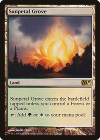 Sunpetal Grove (Magic 2011 (M11))
