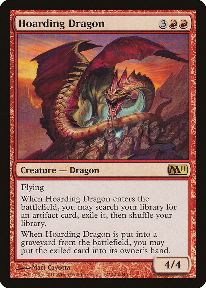 Hoarding Dragon - Magic 2011 (M11) - Magic: The Gathering