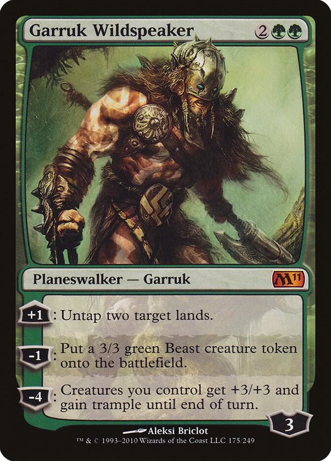 Garruk Wildspeaker - Magic 2011 (M11) - Magic: The Gathering