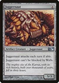 Juggernaut - Magic 2011 (M11) - Magic: The Gathering card