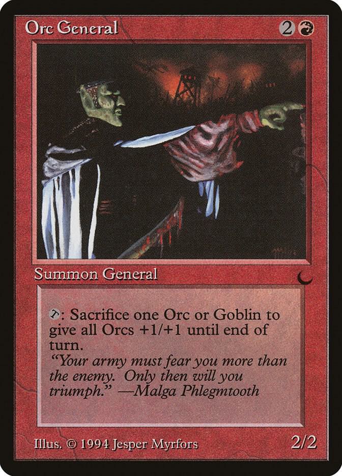 Orc General - The Dark - Magic: The Gathering - TCGplayer.com