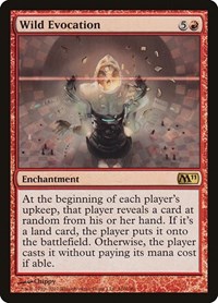 Wild Evocation - Magic 2011 (M11) - Magic: The Gathering card