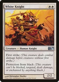 White Knight - Magic 2011 (M11) - Magic: The Gathering card