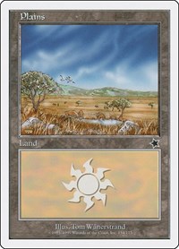 Plains (154) - Starter 1999 - Magic: The Gathering card