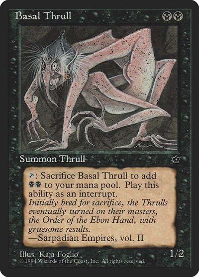Basal Thrull K Foglio
