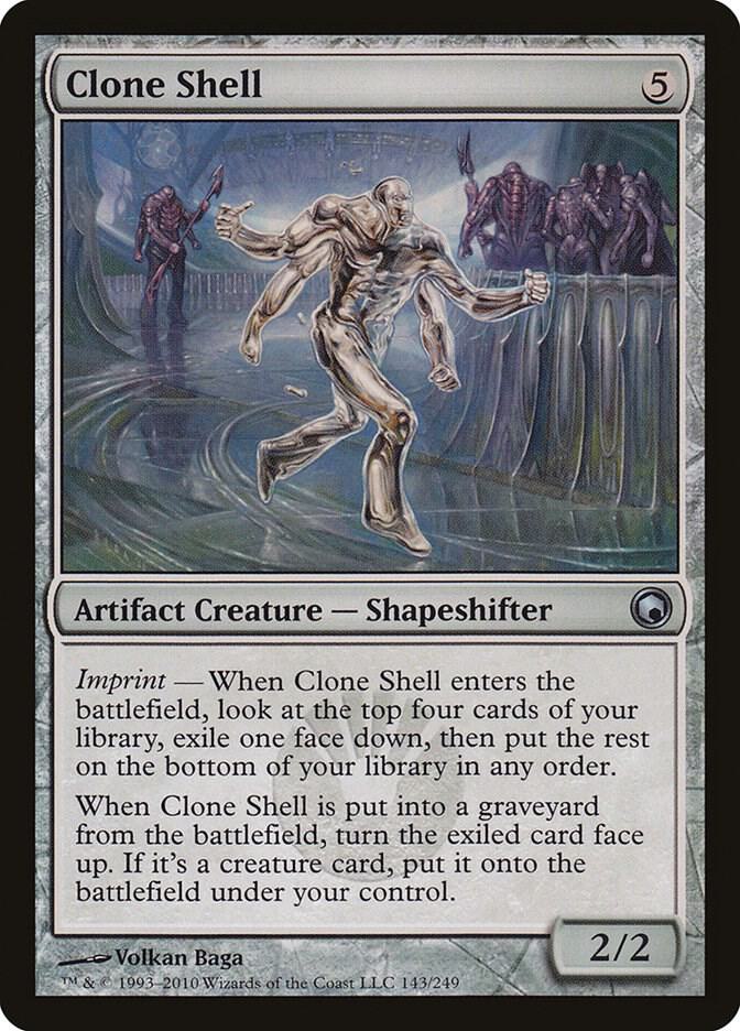 Clone Shell - Scars of Mirrodin - Magic: The Gathering Clone Shell - Scars of Mirrodin - Magic: The Gathering