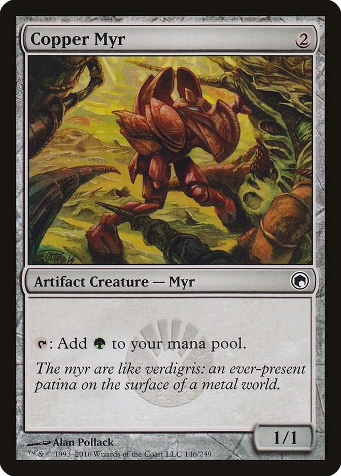 Copper Myr - Scars of Mirrodin - Magic: The Gathering - TCGplayer.com