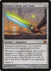 Sword of Body and Mind - Scars of Mirrodin - Magic: The Gathering