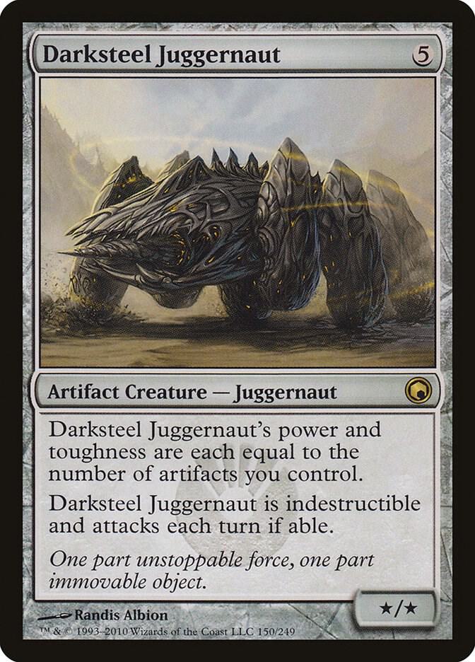 Darksteel Juggernaut - Scars of Mirrodin - Magic: The Gathering - TCGplayer.com Darksteel Juggernaut - Scars of Mirrodin - Magic: The Gathering - TCGplayer.com