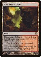 Blackcleave Cliffs - Scars of Mirrodin - Magic: The