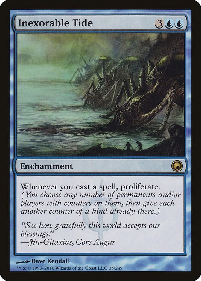 Inexorable Tide - Scars of Mirrodin - Magic: The Gathering