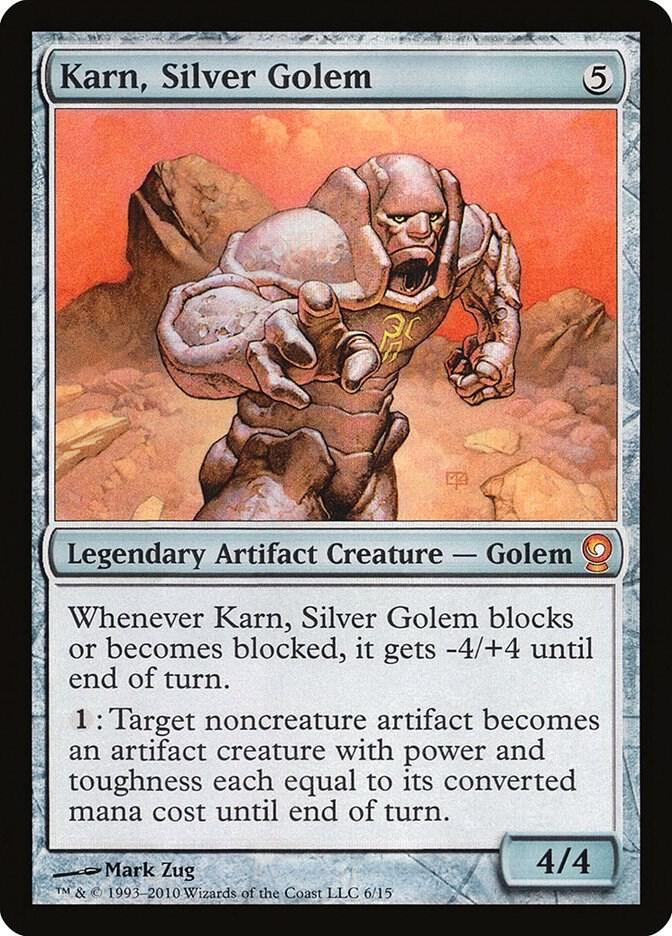 Karn, Silver Golem - From the Vault: Relics - Magic: The