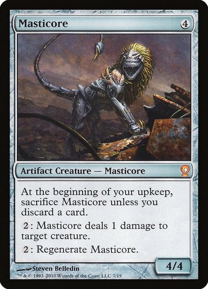 Masticore マスティコア Foil Masticore - From the Vault: Relics
