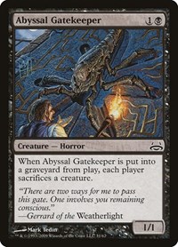 Abyssal Gatekeeper - Duel Decks: Divine vs. Demonic - Magic: The Gathering card