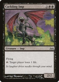 Cackling Imp - Duel Decks: Divine vs. Demonic - Magic: The Gathering card