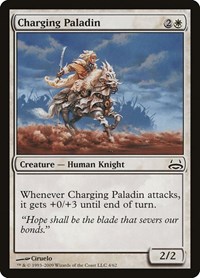 Charging Paladin - Duel Decks: Divine vs. Demonic - Magic: The Gathering card