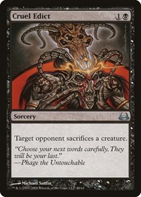 Cruel Edict (Duel Decks: Divine vs. Demonic)