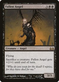Fallen Angel - Duel Decks: Divine vs. Demonic - Magic: The Gathering card